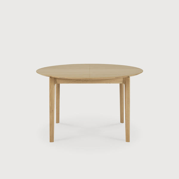 Ethnicraft Oak Bok Extendable Dining Table